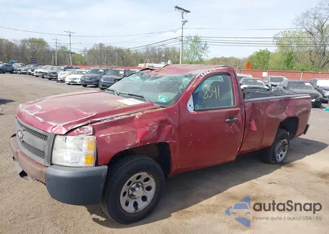2011 Chevrolet Silverado 1500 Work Truck из США, поврежденный, VIN 1GCNCPEX1BZ394554